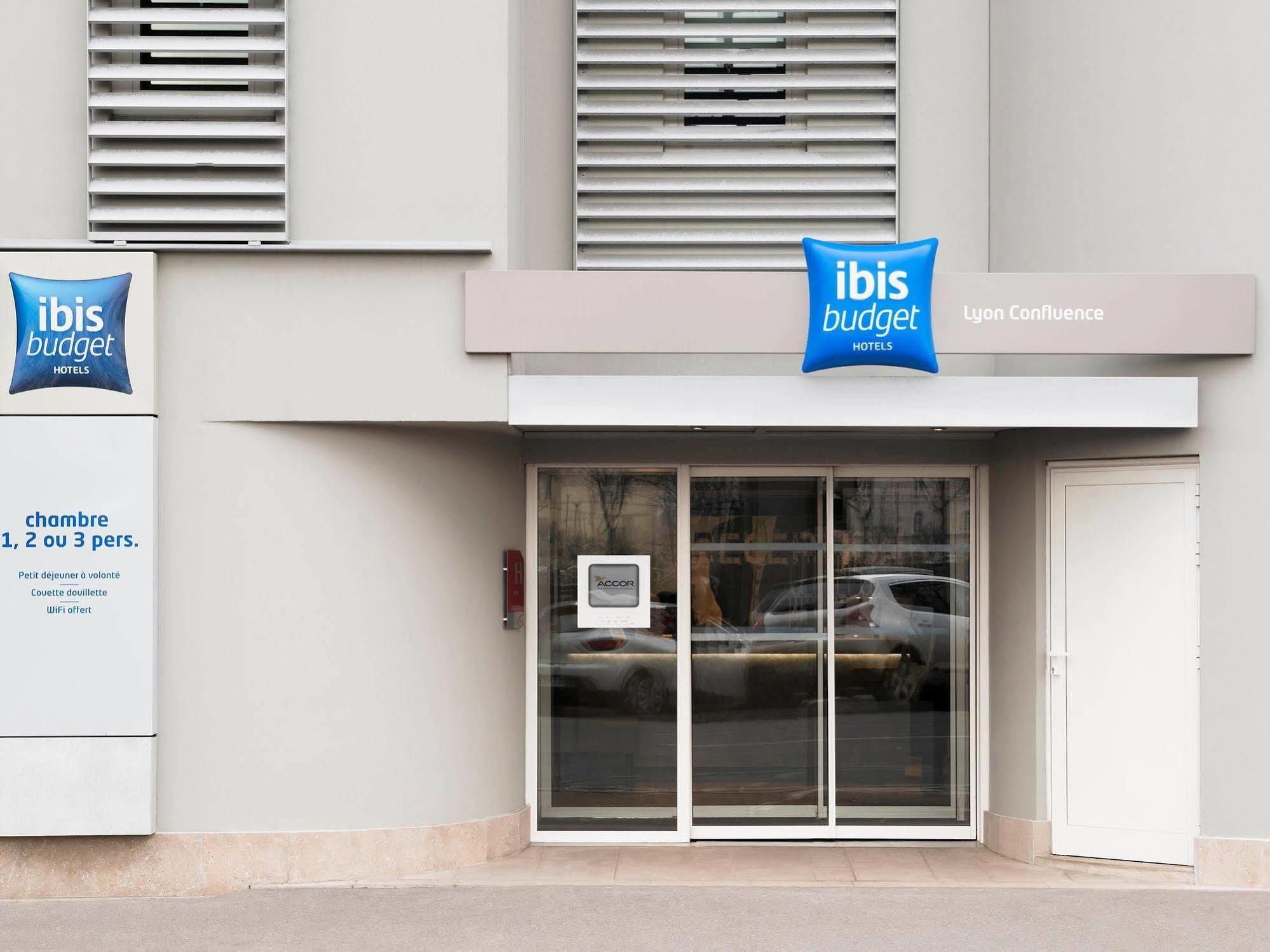 Ibis Budget Lyon Centre Confluence Lião Exterior foto